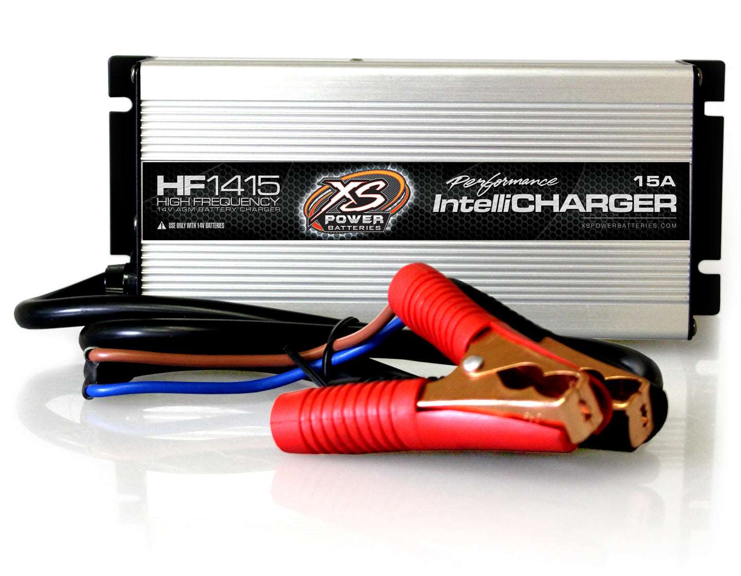 (OPEN BOX) XS Power HF1415 14V AGM Vehicle Battery Charger 15A - HF1415 - B - Sparked Innovations