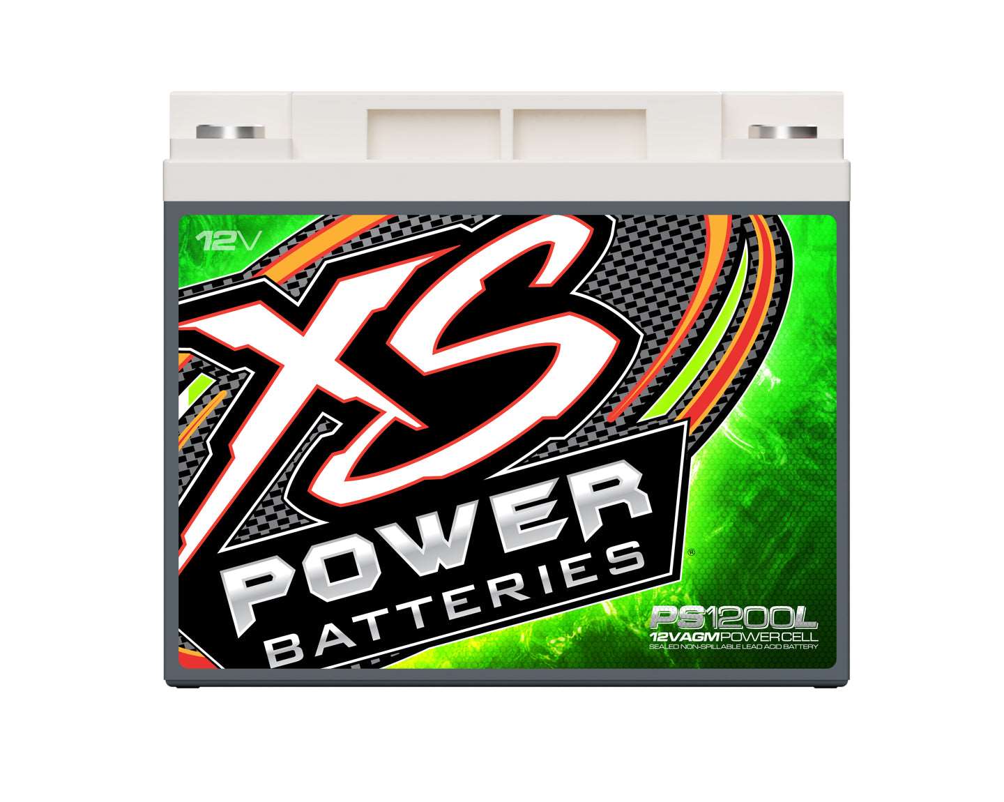 PS1200L XS Power 12VDC AGM Powersports Vehicle Battery 2600A 55Ah - PS1200L - Sparked Innovations