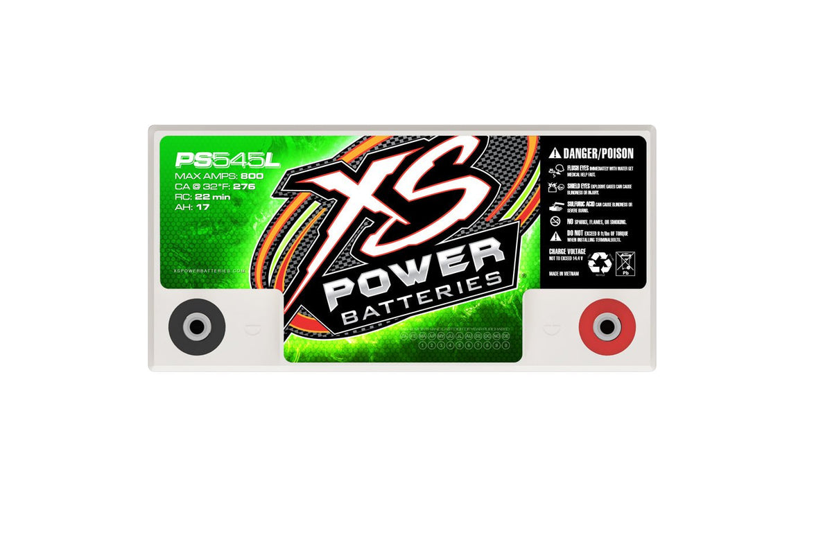 PS545L XS Power 12VDC AGM Powersports Vehicle Battery 800A 17Ah - PS545L - Sparked Innovations
