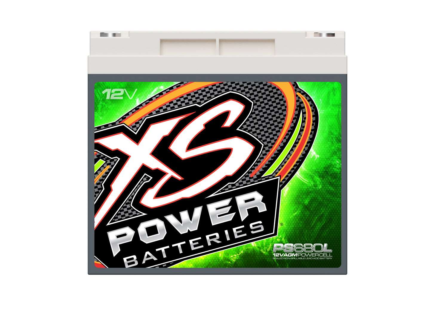 PS680L XS Power 12VDC AGM Powersports Vehicle Battery 1000A 20Ah - PS680L - Sparked Innovations