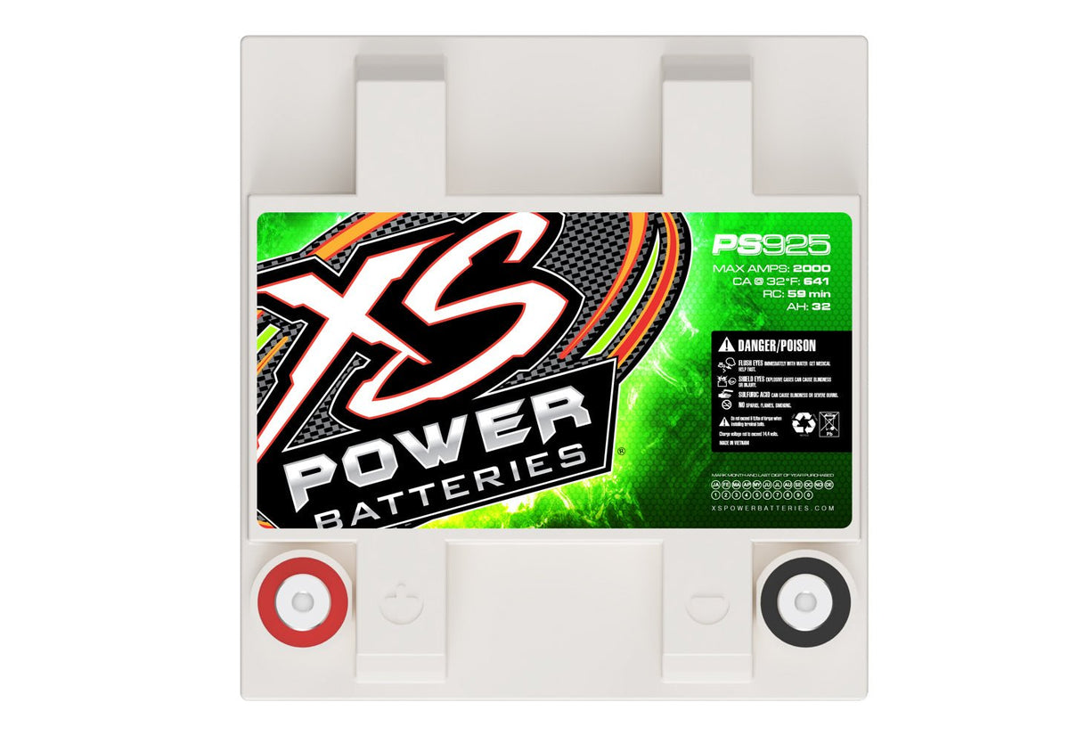 PS925 XS Power 12VDC AGM Powersports Vehicle Battery 2000A 32Ah - PS925 - Sparked Innovations