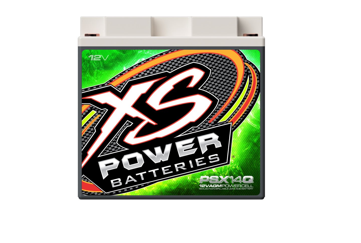 PSX14Q XS Power 12VDC Group AGM Powersports Vehicle Battery 800A 16Ah - PSX14Q - Sparked Innovations