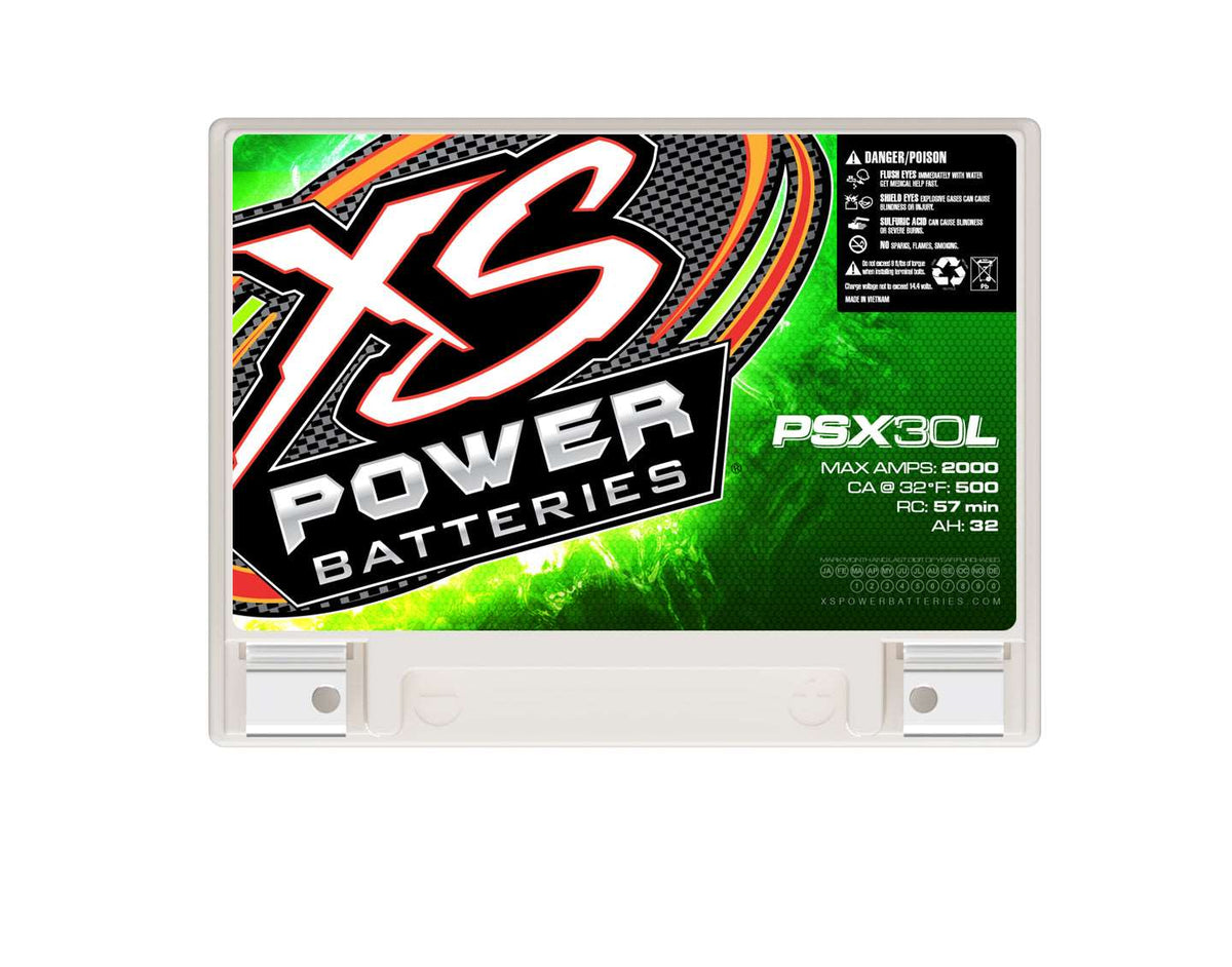 PSX30L XS Power 12VDC Group 30L AGM Powersports Vehicle Battery 2000A 32Ah - PSX30L - Sparked Innovations