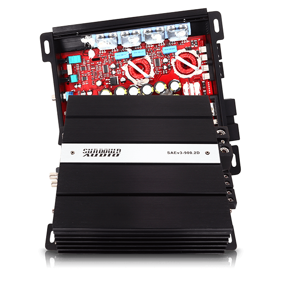SAEv3-900.2 2-Channel 900x2 Class D Amplifier - Sundown Audio