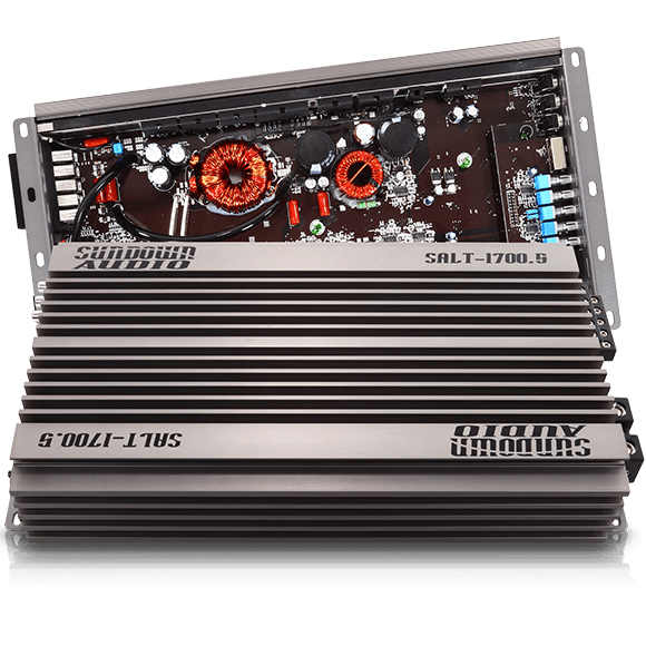 SALT-1700.5 5-Channel 1700W Amplifier - Sundown Audio