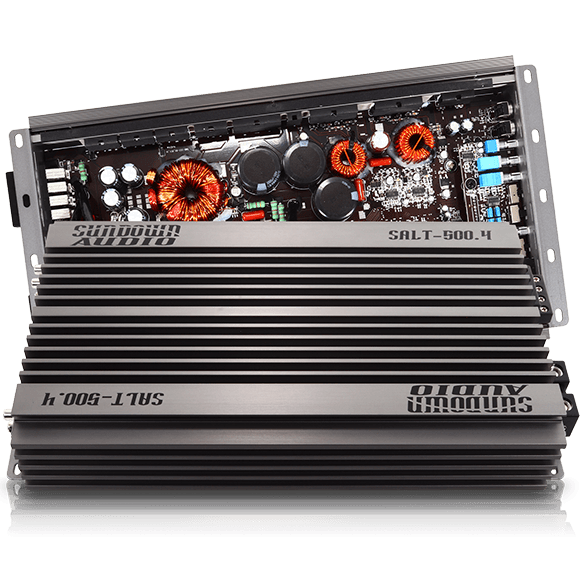 SALT-500.4 4-Channel 500x4 Amplifier - Sundown Audio