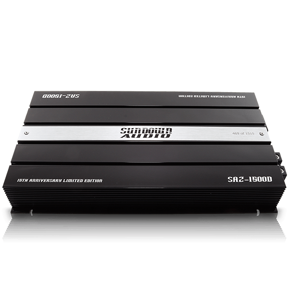 SAZ-1500 15th Anniversary Edition 1500W Class-D Amplifier - Sundown Audio
