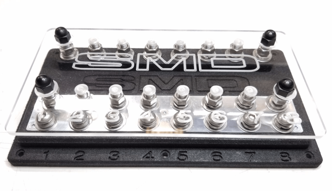 SMD Octo XL 8 - Spot ANL Fuse Block - Steve Meade Designs - OCTO - XL - FB - Sparked Innovations