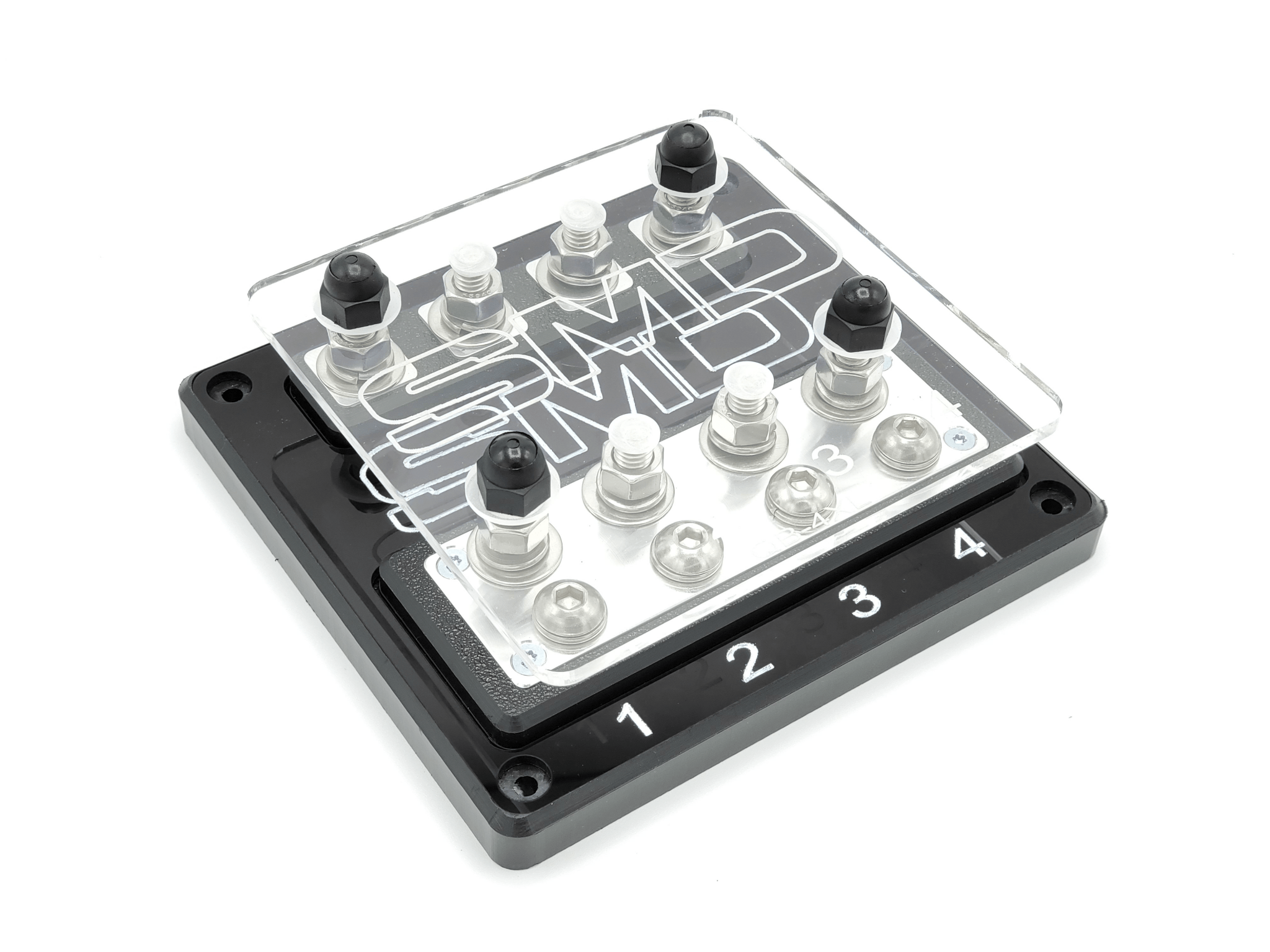 SMD Quad XL 4 - Spot ANL Fuse Block - Steve Meade Designs - QUAD - XL - FB - Sparked Innovations