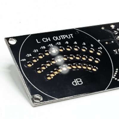 SMD VU - Din Audio Volume Unit Meter - Steve Meade Designs - White LED - SMD - VU - DIN - WH - Sparked Innovations