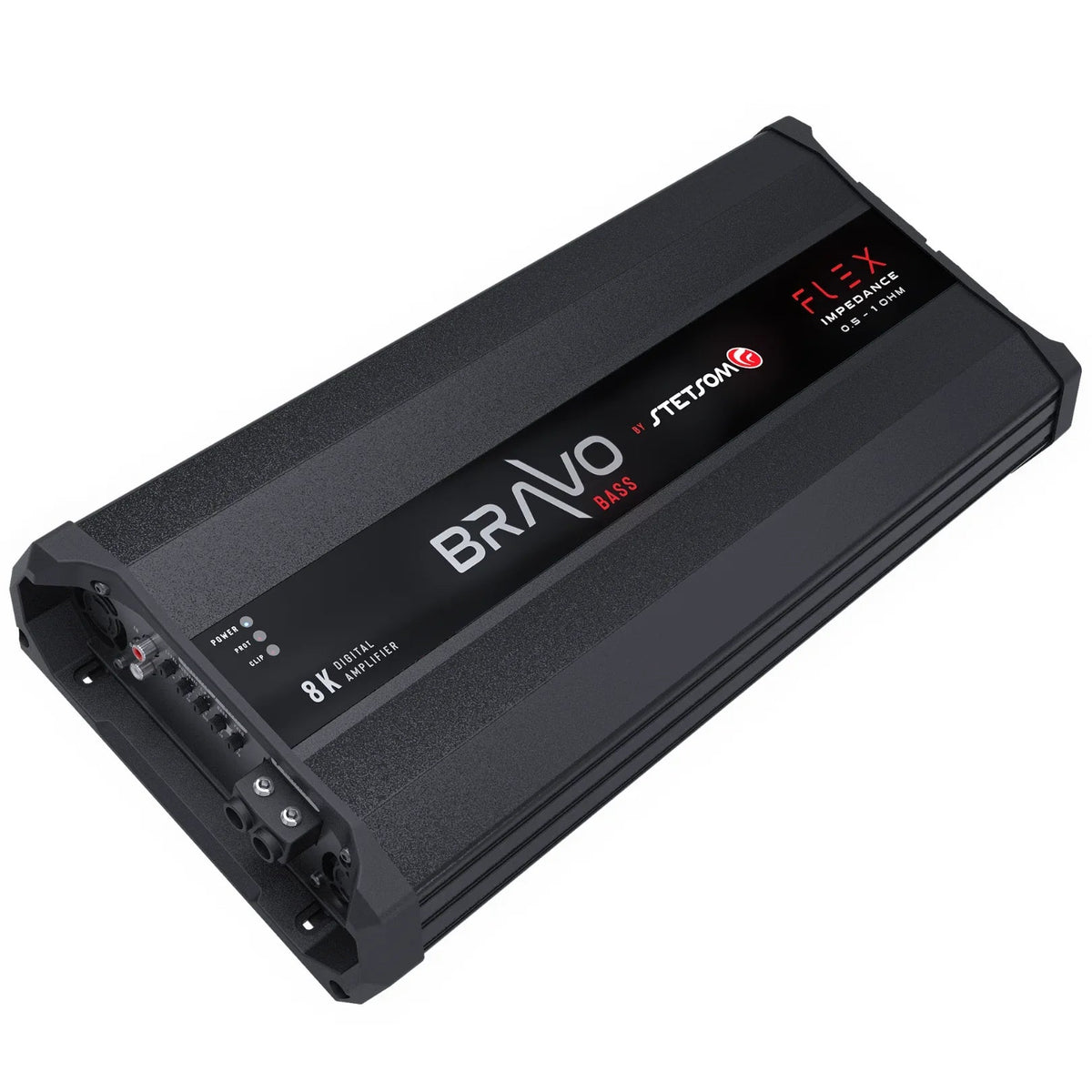 Stetsom BRAVO BASS Flex 8K Mono Class D Amplifier 8000 W Automatic Impedance System 0.5 Ohm to 2 Ohm - BRAVO - BASS - FLEX - 8K - Sparked Innovations