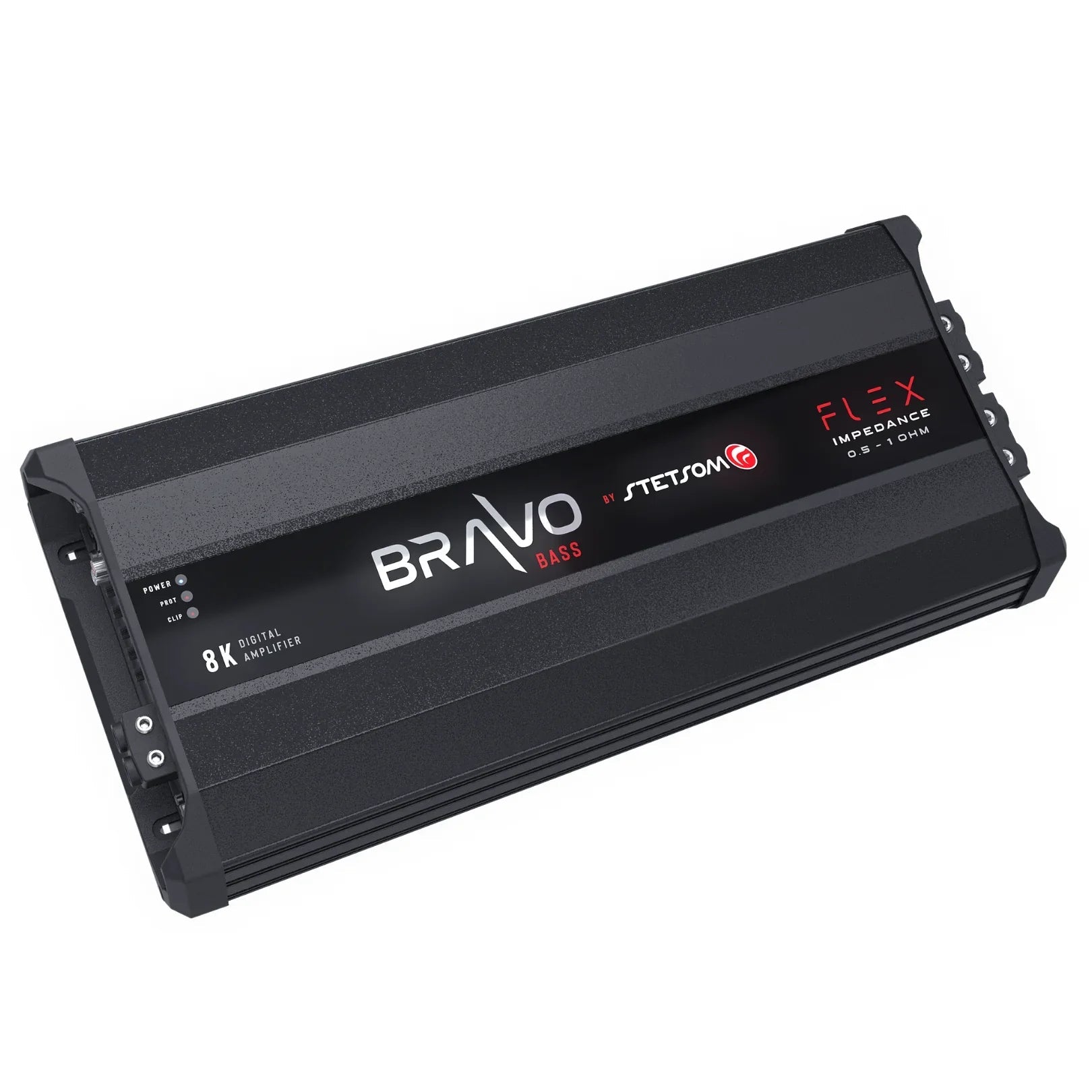 Stetsom BRAVO BASS Flex 8K Mono Class D Amplifier 8000 W Automatic Impedance System 0.5 Ohm to 2 Ohm - BRAVO - BASS - FLEX - 8K - Sparked Innovations