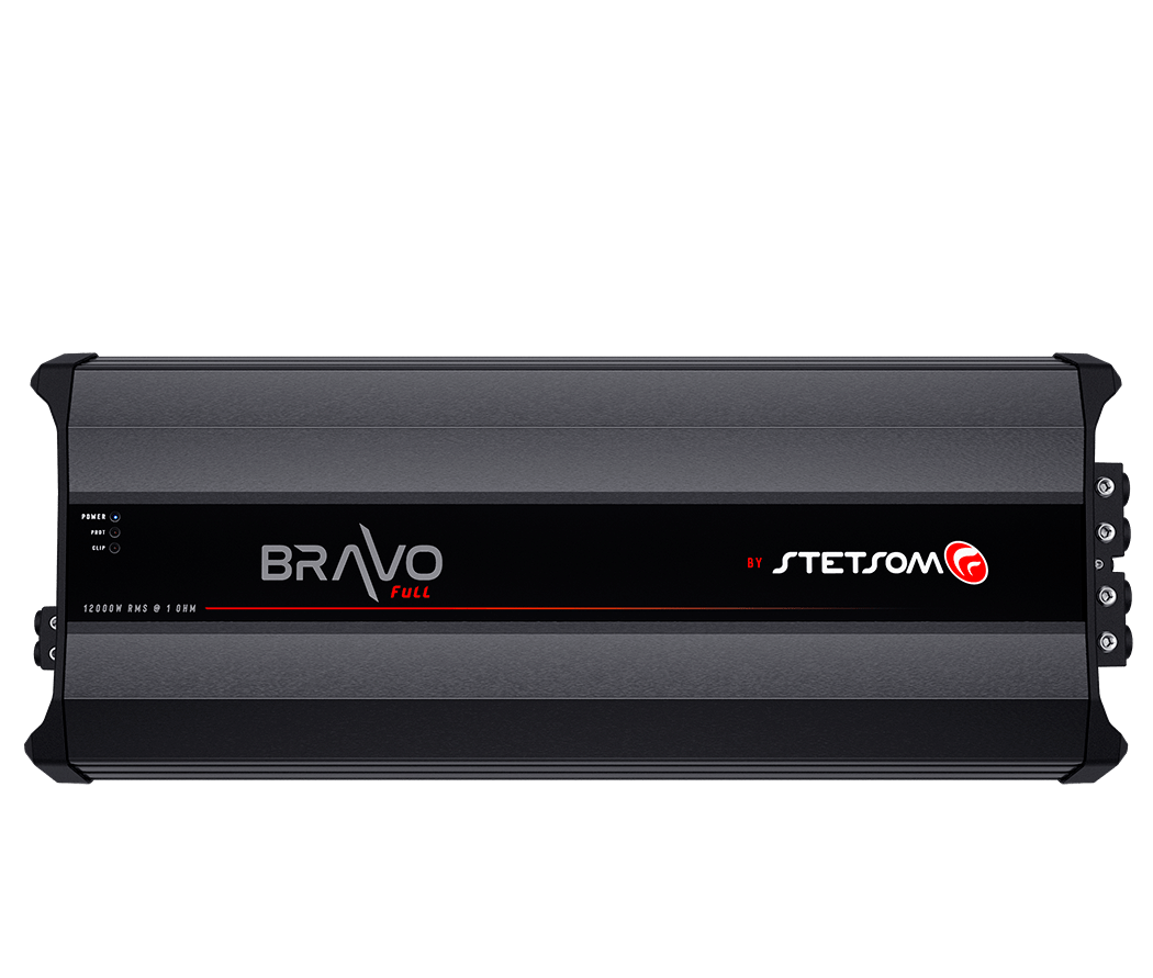 Stetsom BRAVO FULL 12K Digital Full - Range Amplifier Mono One - Channel Class D 12000 W 1 Ohm - BRAVO - FULL - 12K - 1OHM - Sparked Innovations