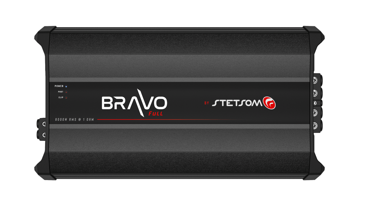 Stetsom BRAVO FULL 8K Digital Full - Range Amplifier Mono One - Channel Class D 8000 W 2 Ohm - BRAVO - FULL - 8K - 2OHM - Sparked Innovations