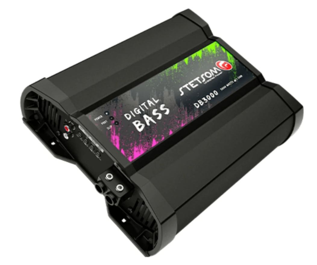 Stetsom DIGITAL BASS DB - 3000 Mono One - Channel Amplifier 3K Car Audio Class D 3000 W 1 Ohm - DB - 3000 - 1OHM - Sparked Innovations