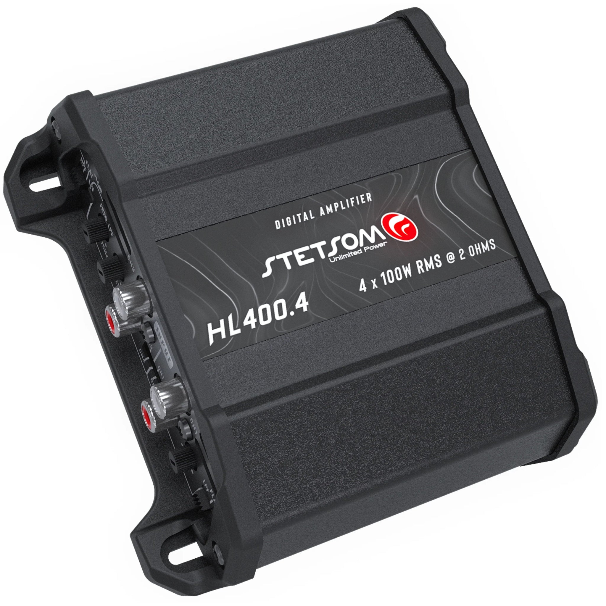 Stetsom High Line HL - 400.4 Digital Amplifier 400 W Class D Full - Range Four - Channel 2 Ohm - HL - 400.4 - 2OHM - Sparked Innovations