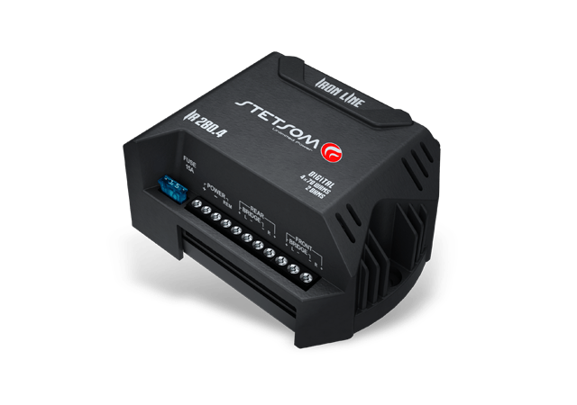 Stetsom Iron Line IR - 280.4 Digital Amplifier Four - Channel 2 Ohm - IR - 280.4 - 2OHM - Sparked Innovations