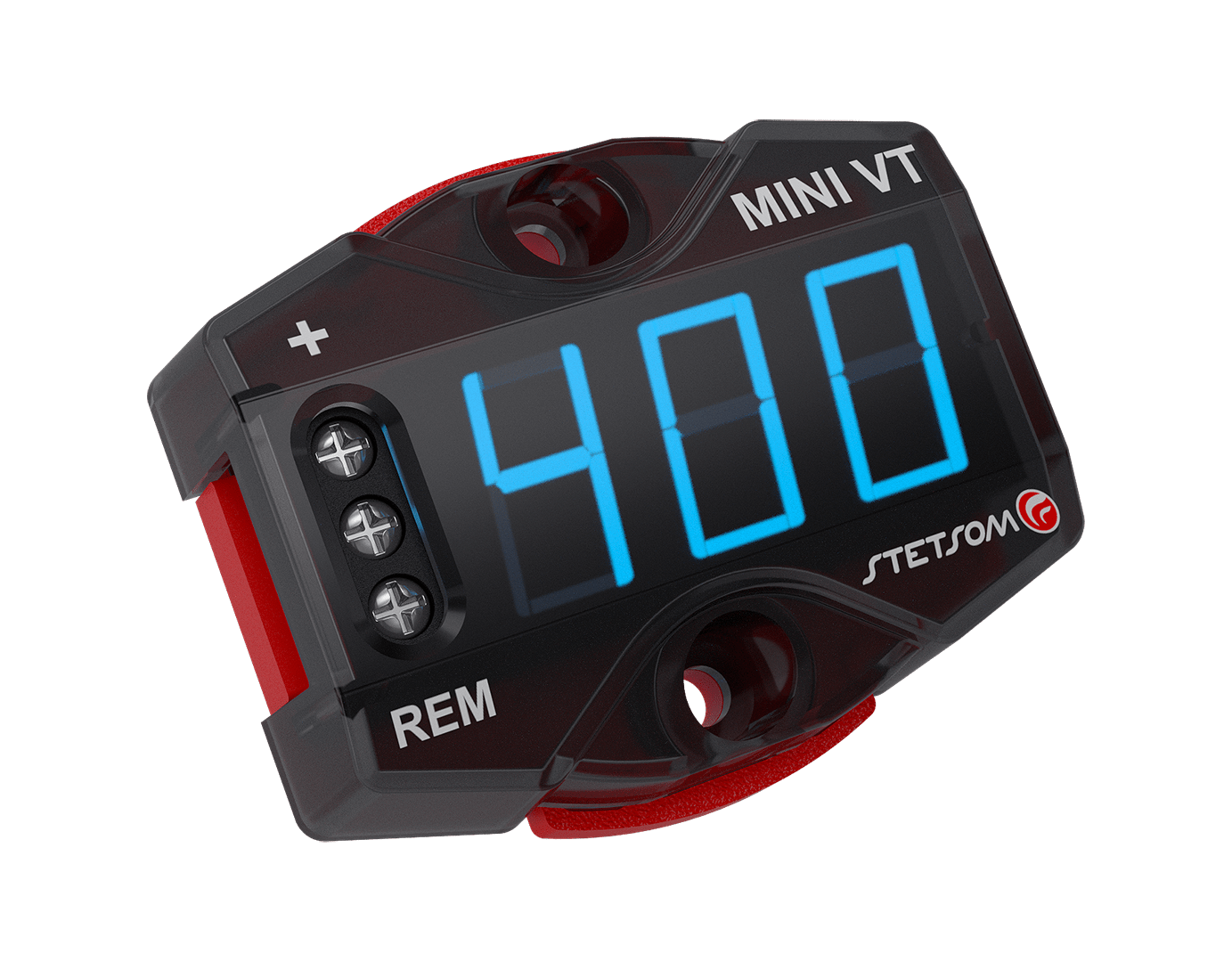 Stetsom MINIVT - HV High Voltage Mini Automotive Battery Voltmeter Blue LED - MINIVT - HV - Sparked Innovations