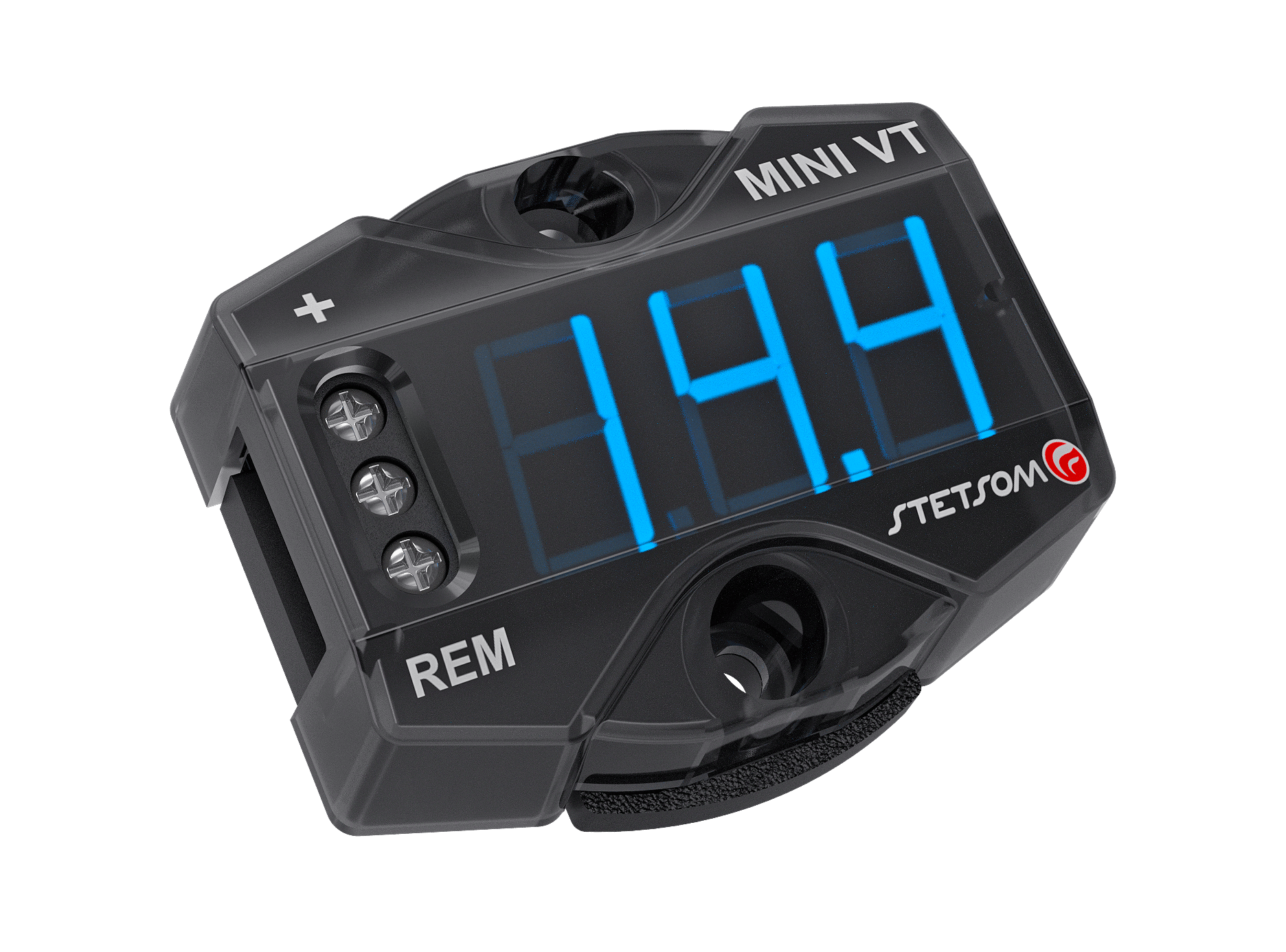 Stetsom MINIVT Mini Automotive Battery Voltmeter Blue LED - MINIVT - Sparked Innovations