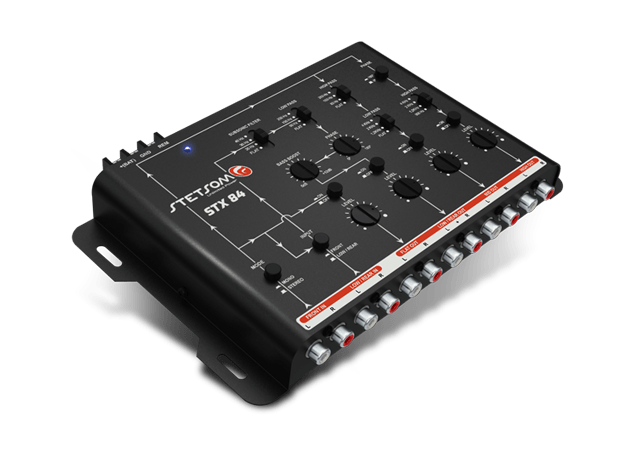 Stetsom STX84 Four - Channel Crossover Two Inputs Four Outputs Stereo Mono - STX84 - Sparked Innovations