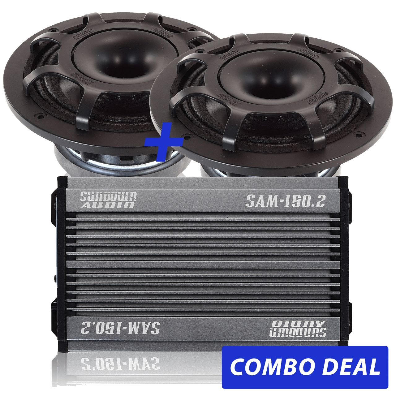 Sundown Audio 2 BPS - 6.5" Powersports Speakers & 1 SAM - 150.2 Combo Deal - 2 BPS - 6.5" Speakers & 1 SAM - 150.2 Combo Deal - Sparked Innovations