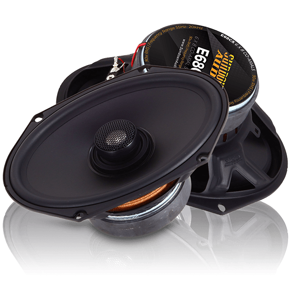 Sundown Audio E - 68CX 6" x 8" 6x8 Coaxial Car Audio Speakers + Built - In Tweeters - S - E68CX - Sparked Innovations