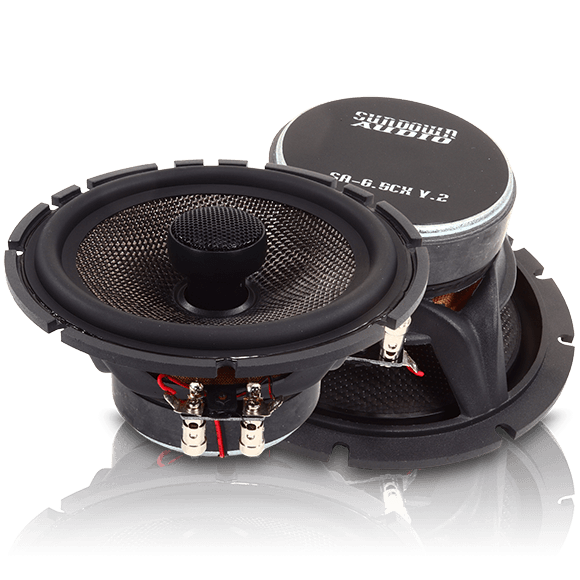 Sundown Audio SA - 6.5CX 6.5" 6 - 1/2 Coaxial Car Audio Speakers + Built - In Tweeters - S - SA6.5CXV2 - Sparked Innovations