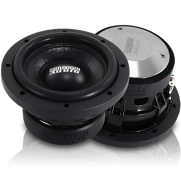 Sundown Audio SA - Series 6.5" 200W Subwoofer - D4 - SW - SA6.5SWD4 - Sparked Innovations