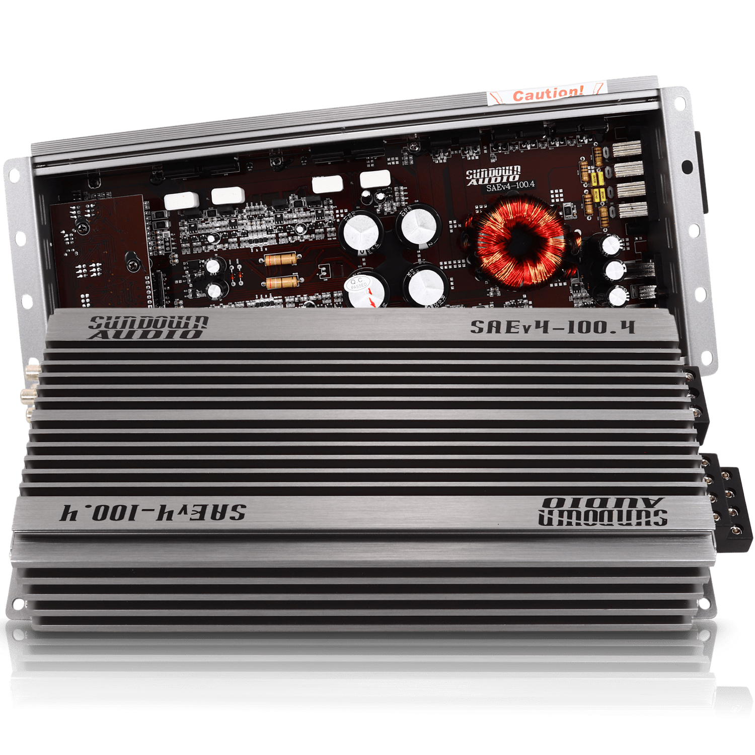 Sundown Audio SAEv4 - 100.4 100x4 4 - Channel 100W Amplifier - A - SAEV41004 - Sparked Innovations