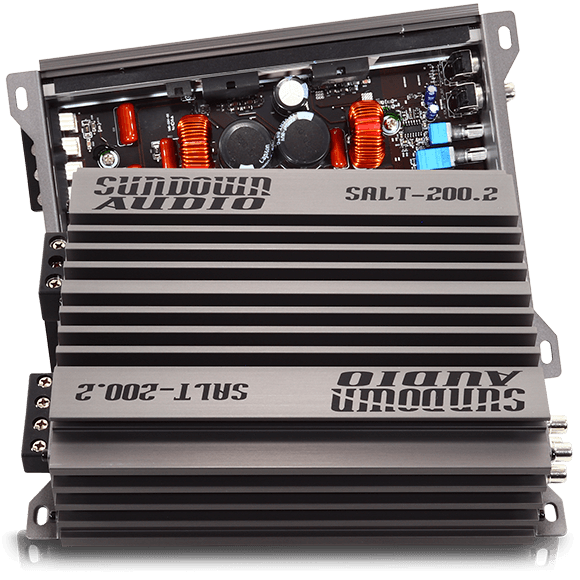 Sundown Audio SALT - 200.2 2 - Channel 2x200 Amplifier 200W - A - SALT - 2002 - Sparked Innovations