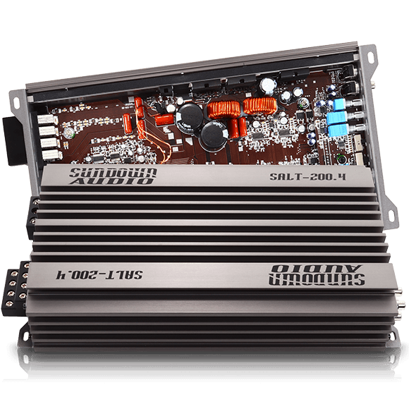 Sundown Audio SALT - 200.4 4 - Channel 4x200 Amplifier 200W - A - SALT - 2004 - Sparked Innovations