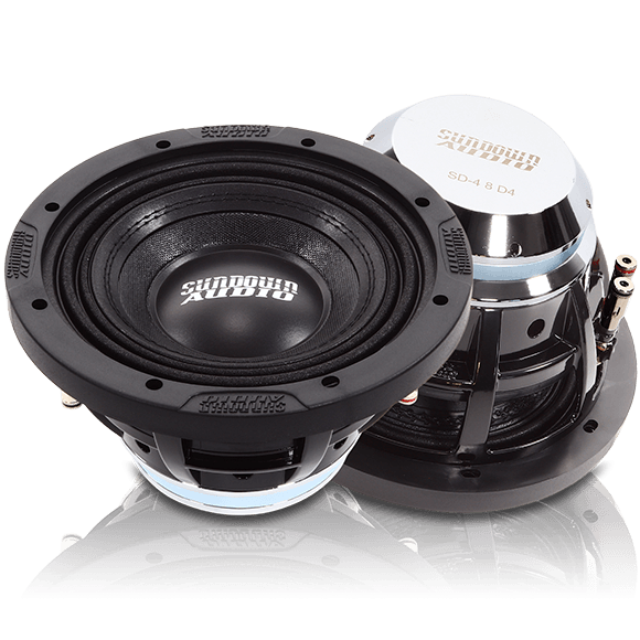 Sundown Audio SD - 4 Series 8" 400W Neo Car Audio Subwoofer/Sub NEO SD4 - D4 - SNDN - SD48D4 - Sparked Innovations