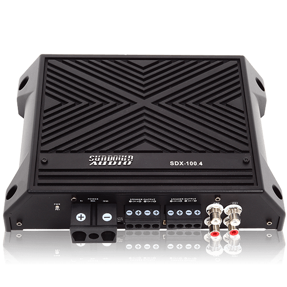 Sundown Audio SDX - 100.4 4 - Channel 100x4 Car Audio Amplifier/Amp - A - SDX1004 - Sparked Innovations