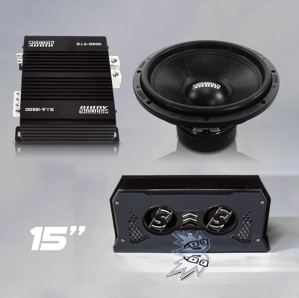 Sundown Audio SIA - 1250D + SA - Series v.2 15" D2 + FREE Reflective Fannie - Sparked Innovations