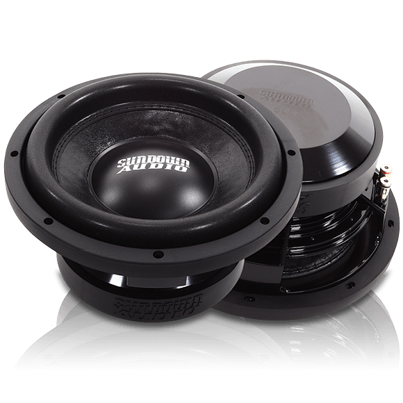 Sundown Audio SLD - Series SD - 2 10" 600W Shallow Mount Subwoofer - D4 - SW - SLD10D4 - Sparked Innovations