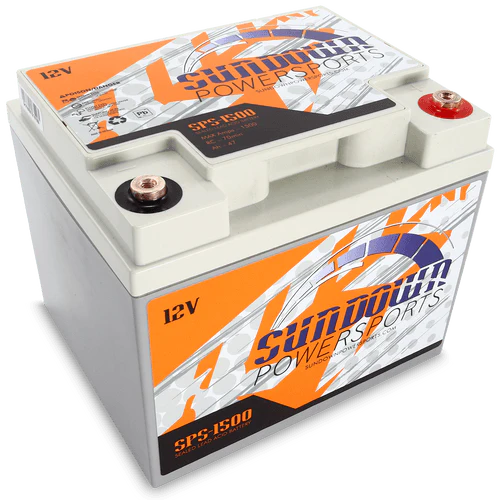 Sundown Power Sports SPS-1500 47aH AGM Battery - Sundown Audio