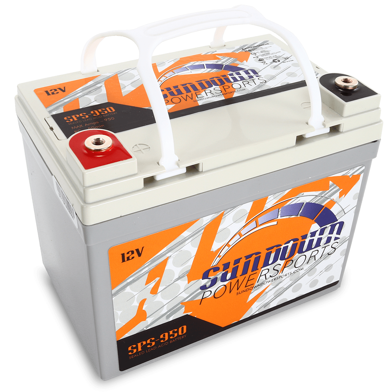 Sundown Powersports SPS - 950 35aH AGM Battery - PS - SPS950AGM - Sparked Innovations