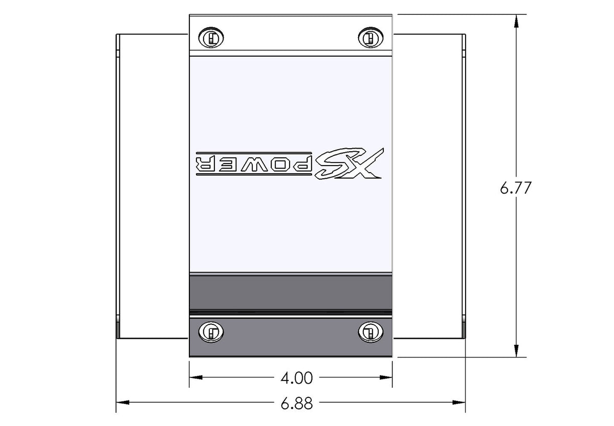 XS Power 527 925 Series GM Direct Vehicle Battery Mount Universal Vehicle Battery Mounting Kit - 527 - Sparked Innovations