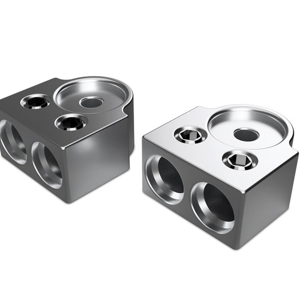 XS Power PAIR 2-Spot 1/0AWG Aluminum Terminal Blocks TB-602v