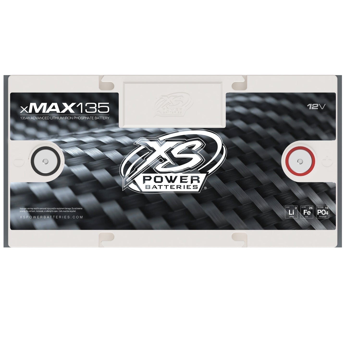 XS Power xMax - 135 12V Lithium xMax Series Batteries XMAX135 - xMax 135 - Sparked Innovations