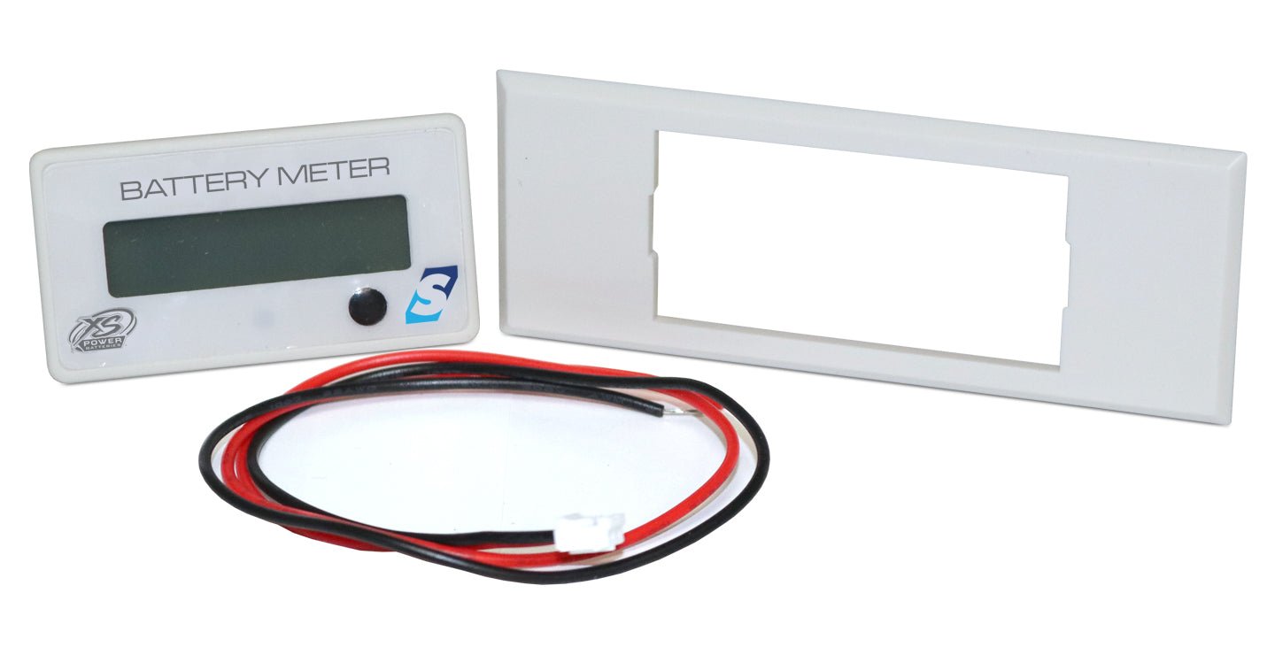 XS Power XSP - VM34 Vehicle Battery Capacity Meter for Group 34 Batteries - XSP - VM34 - Sparked Innovations