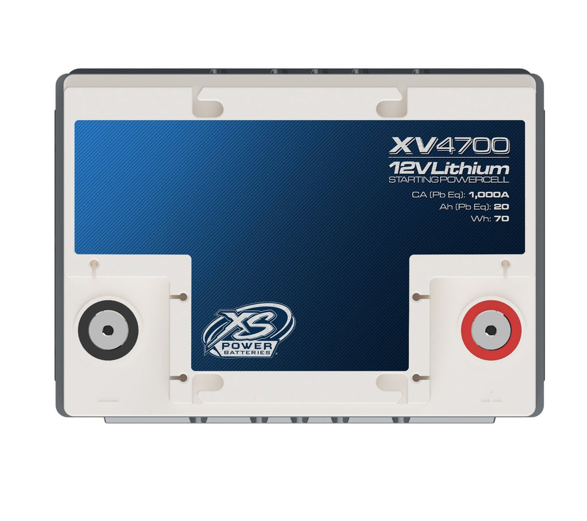 XV4700 XS Power 12VDC Group 47 Lithium LTO Underhood - Safe Vehicle Battery 1500W 70Wh - XV4700 - Sparked Innovations