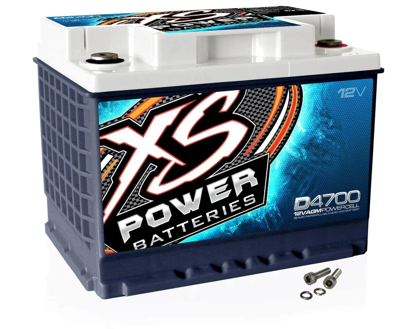 D4700 XS Power 12VDC AGM Car Audio Vehicle Battery 2900A 50Ah Group 47