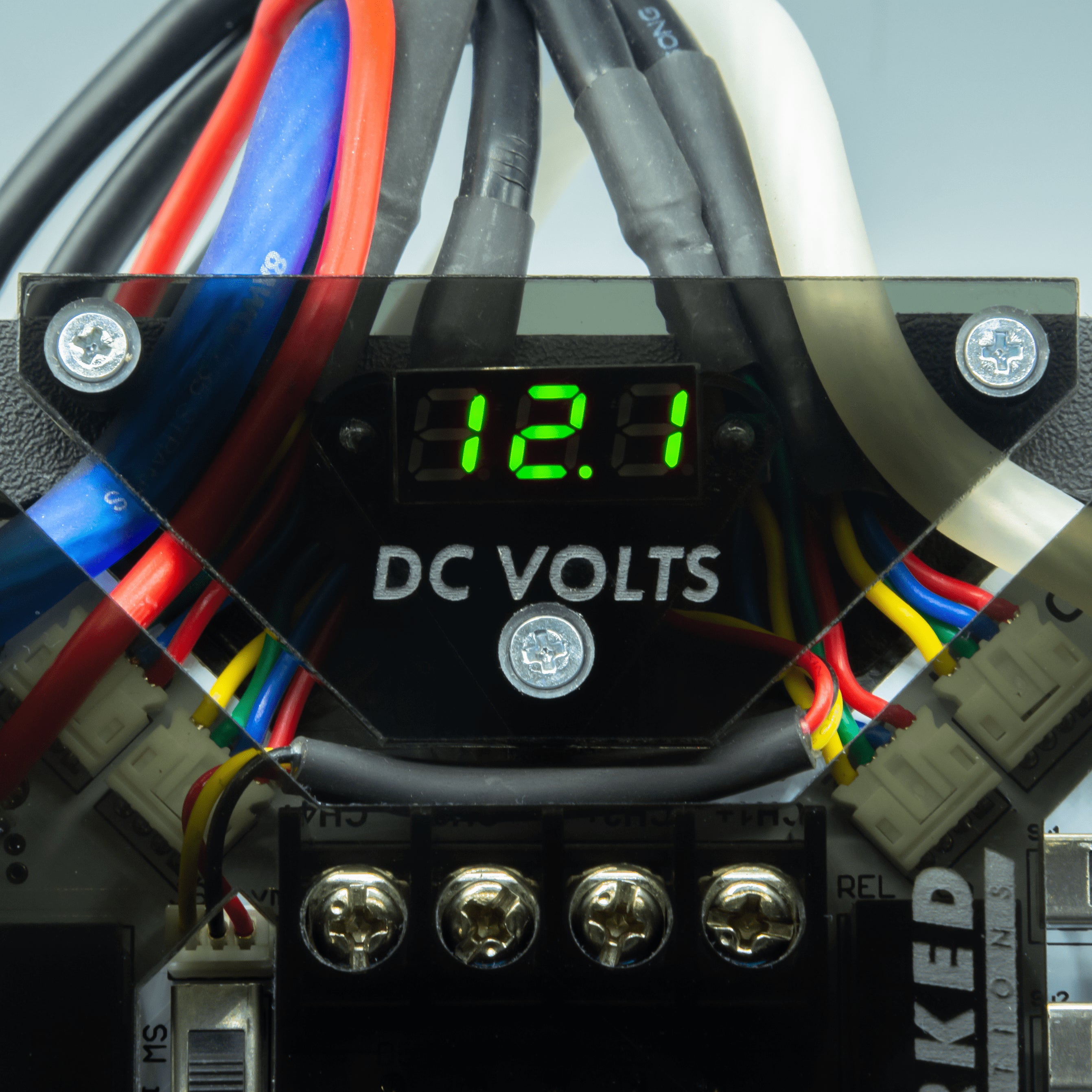 RBX-4CH Digital Integrated Relay Box Voltmeter