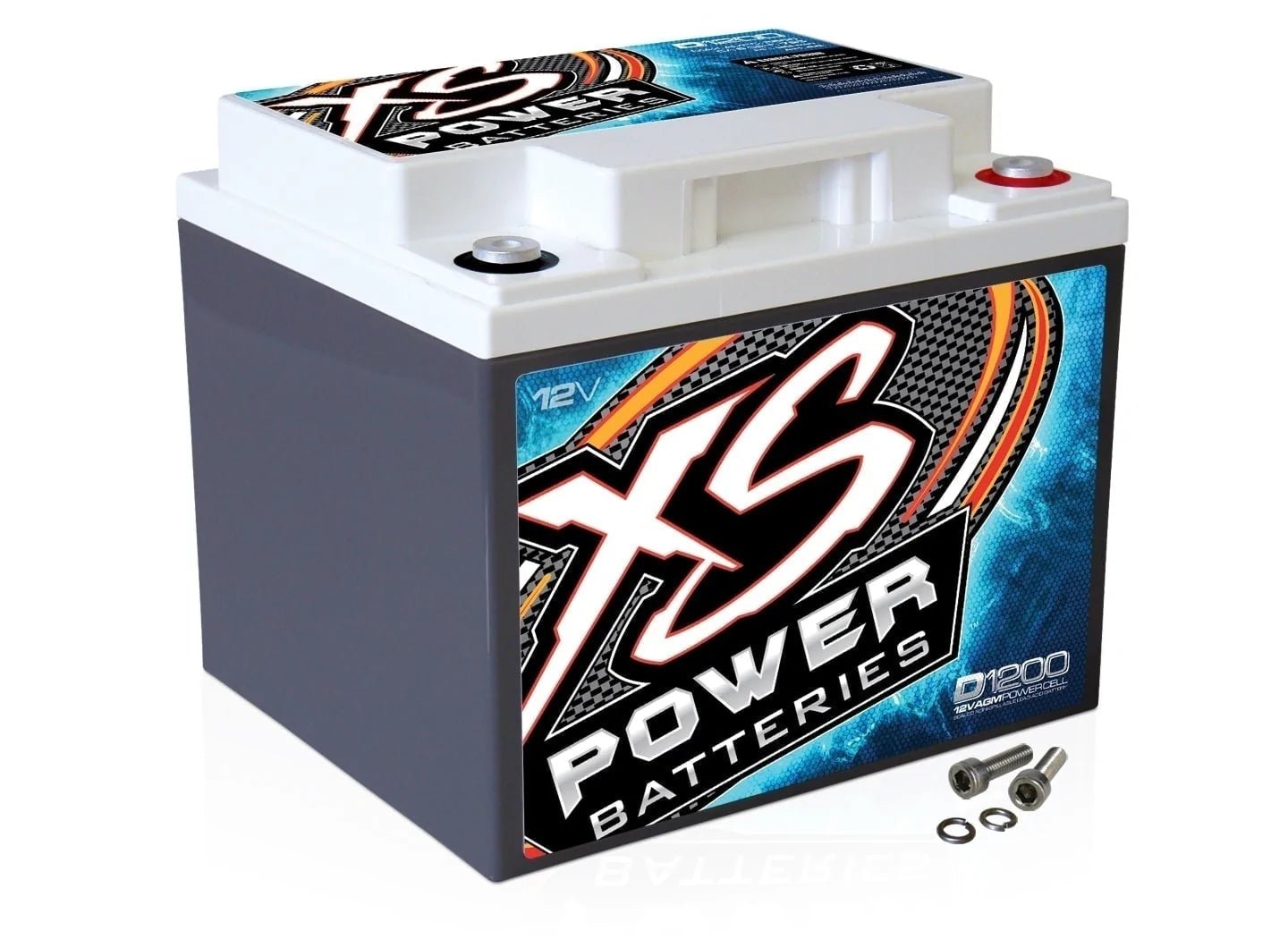 D1200 XS Power 12VDC AGM Car Audio Vehicle Battery 2600A 44Ah - D1200 - Sparked Innovations