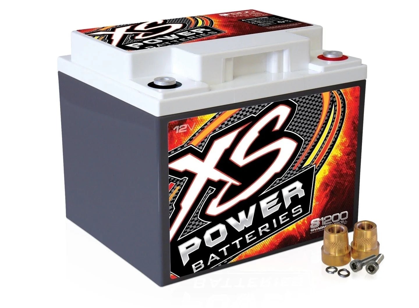 S1200 XS Power 12VDC AGM Racing Vehicle Battery 2600A 44Ah - S1200 - Sparked Innovations