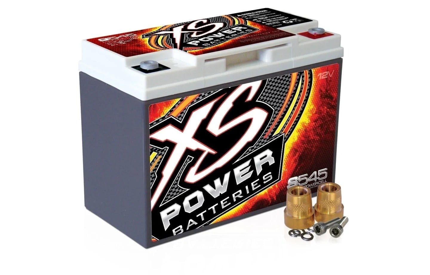 S545 XS Power 12VDC AGM Racing Vehicle Battery 800A 14Ah - S545 - Sparked Innovations