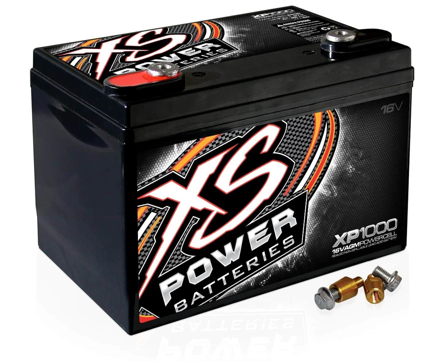 XP1000 XS Power 16VDC AGM Car Audio Vehicle Battery 2400A 50Ah Group 34 - XP1000 - Sparked Innovations