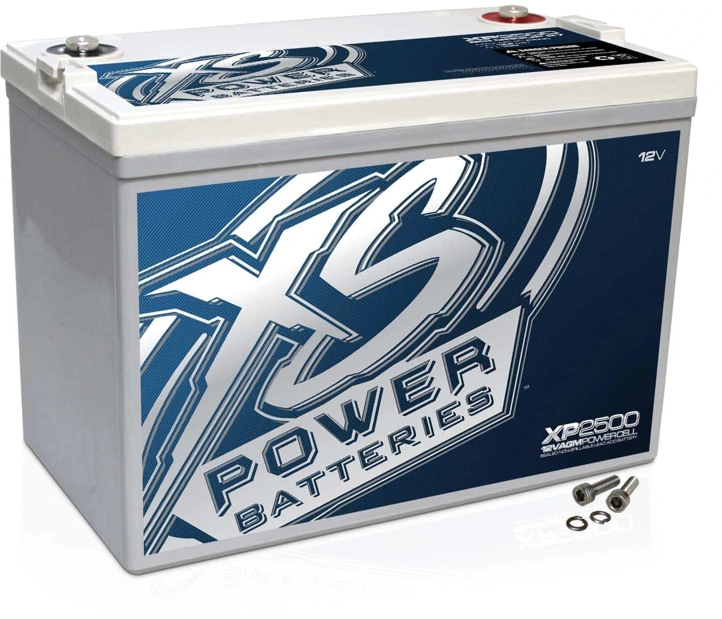 XP2500 XS Power 12VDC AGM Car Audio Vehicle Battery 2500A 100Ah Group 27 - XP2500 - Sparked Innovations