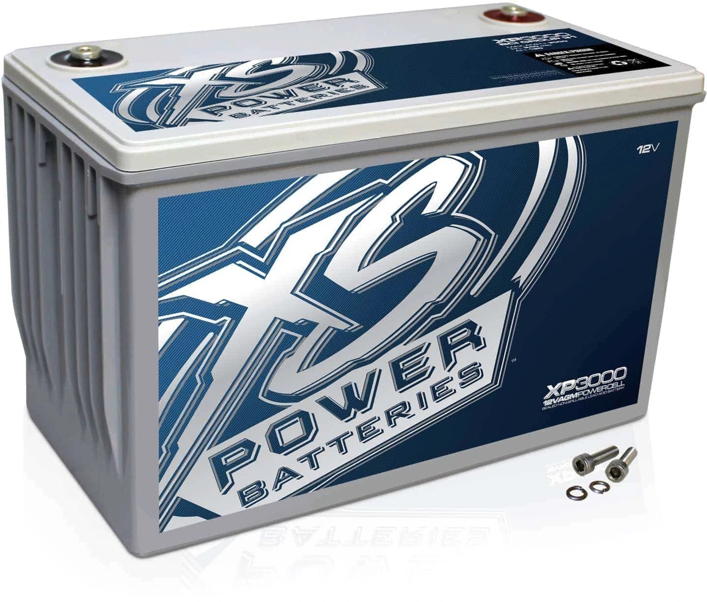 XP3000 XS Power 12VDC AGM Car Audio Vehicle Battery 3000A 120Ah Group 30H - XP3000 - Sparked Innovations